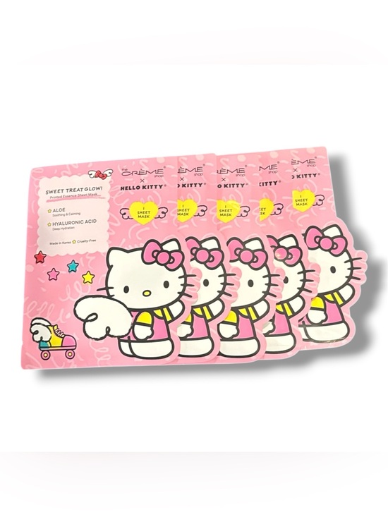 The Creme Shop Other - The Creme Shop Hello Kitty Sweet Treat Glow Sheet Mask Pack of 5